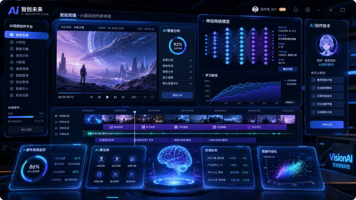 st直播表演AI视频创作工具